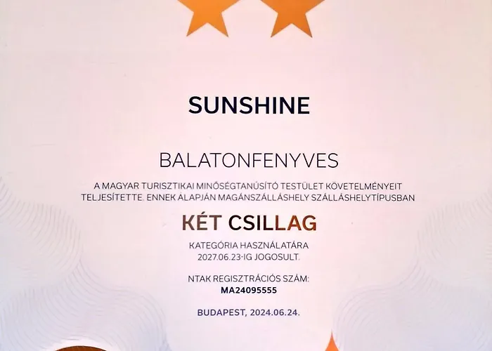 Sunshine Vendeghaz *